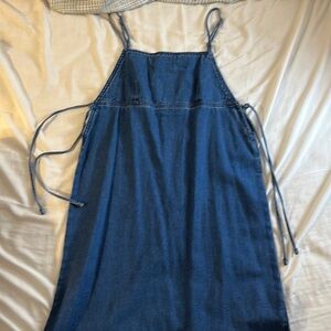 American Eagle Outfitters Denim Maxi Dress